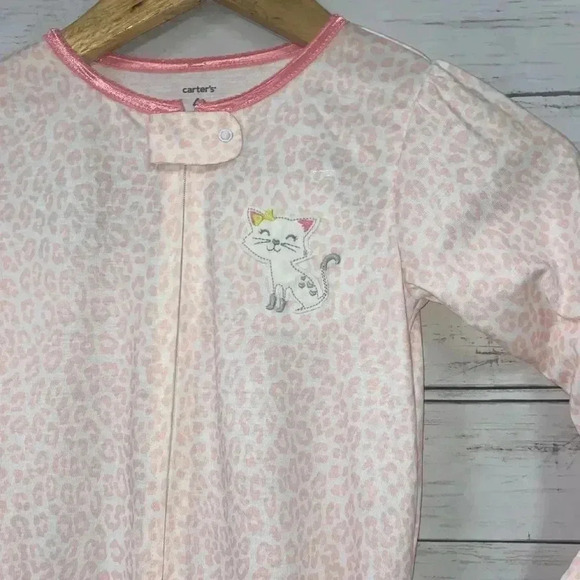 Carter’s Girls Kitty Sleepwear Size 4T - Picture 3 of 5